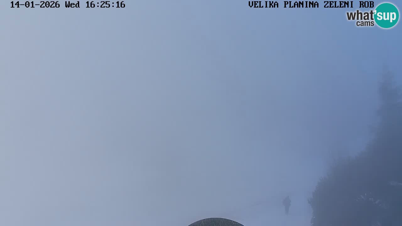 Zeleni Rob | Webcam live Velika Planina