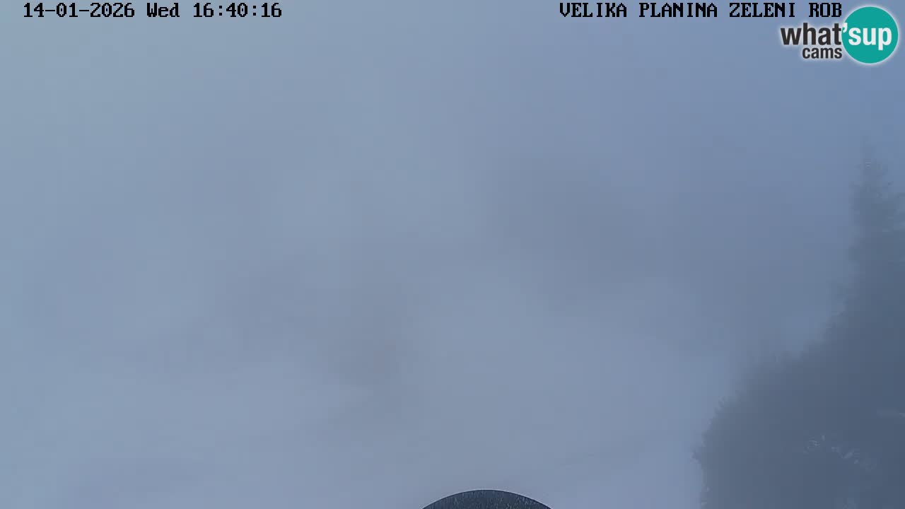 Zeleni Rob – Webcam live | Velika Planina
