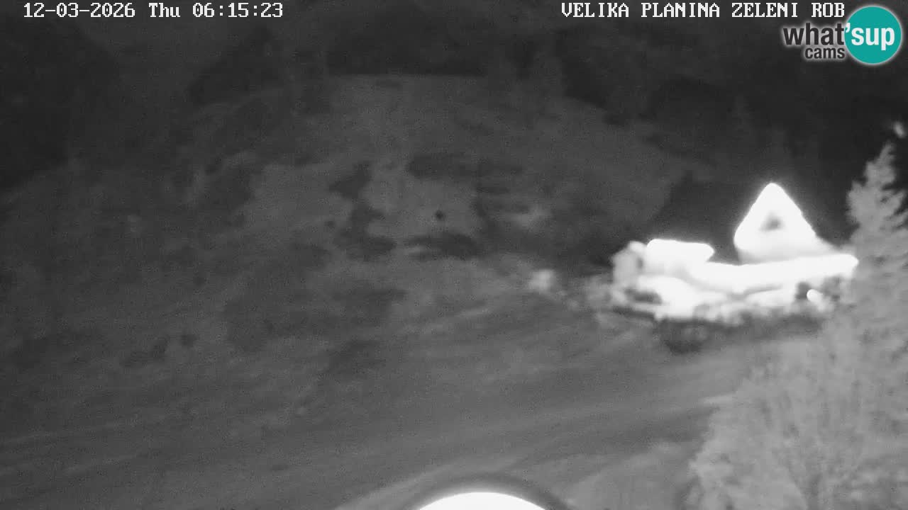Zeleni Rob – Webcam live | Velika Planina