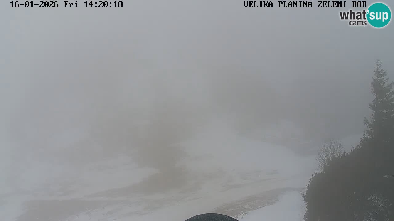 Zeleni Rob – Webcam live | Velika Planina