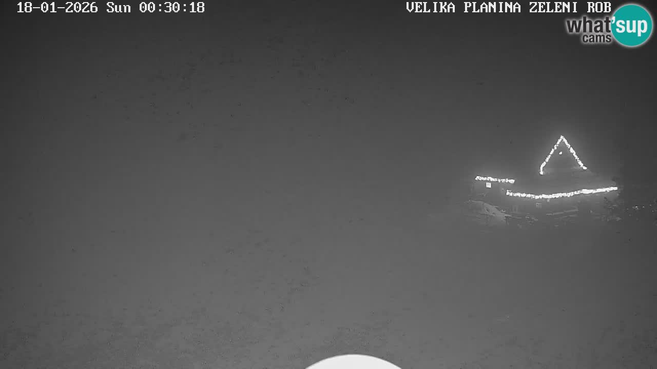 Zeleni Rob | Web kamera Velika Planina