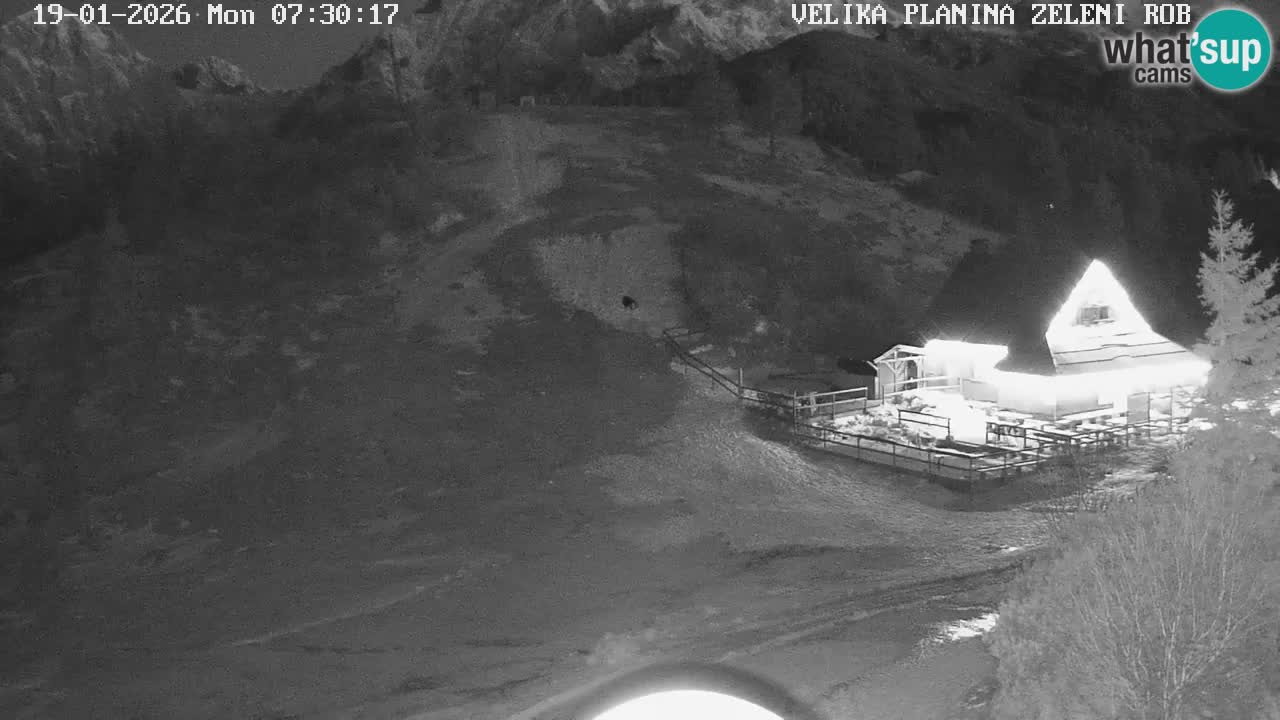 Zeleni Rob – Webcam live | Velika Planina