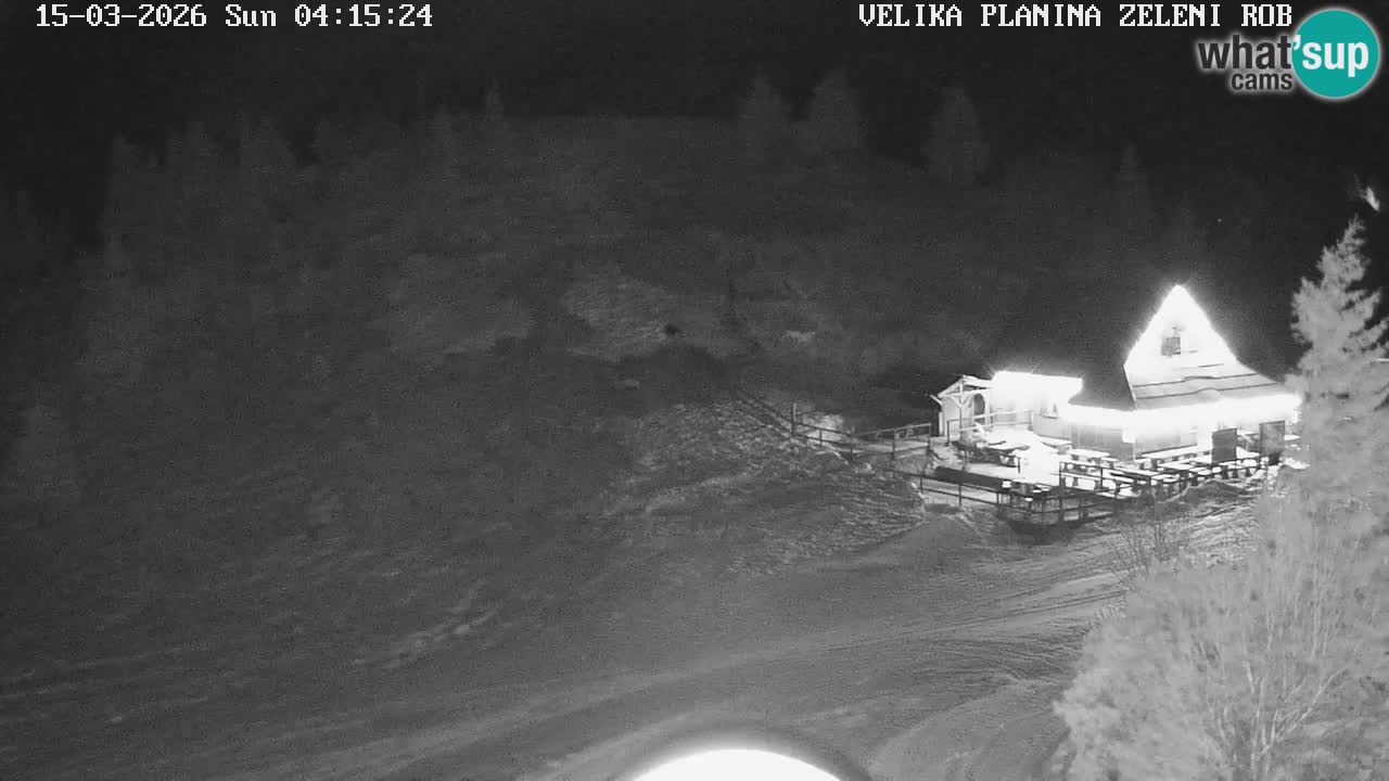 Zeleni Rob – Webcam live | Velika Planina