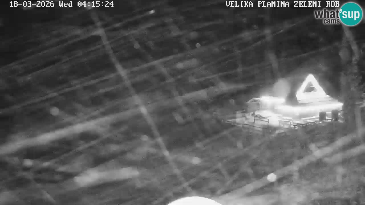 Zeleni Rob – Webcam live | Velika Planina