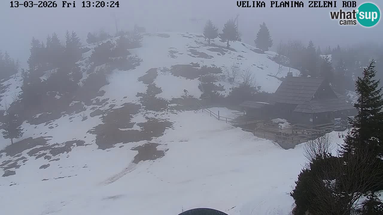 Zeleni Rob – Webcam live | Velika Planina