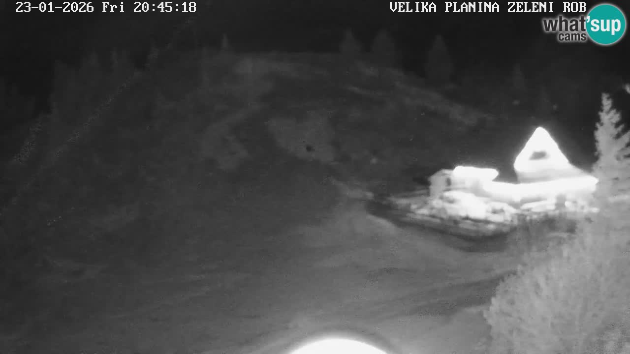 Zeleni Rob – Webcam live | Velika Planina