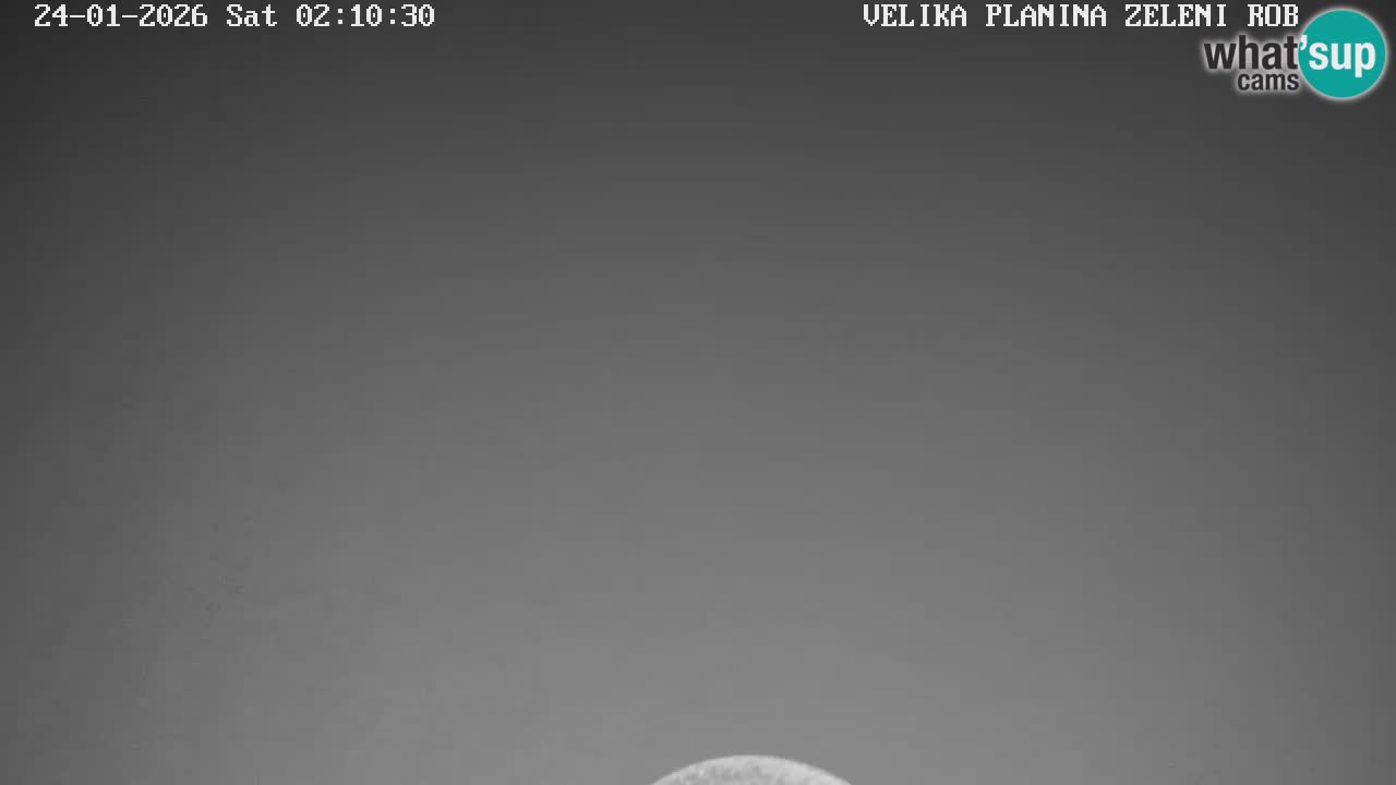 Zeleni Rob | Webcam en vivo Velika Planina