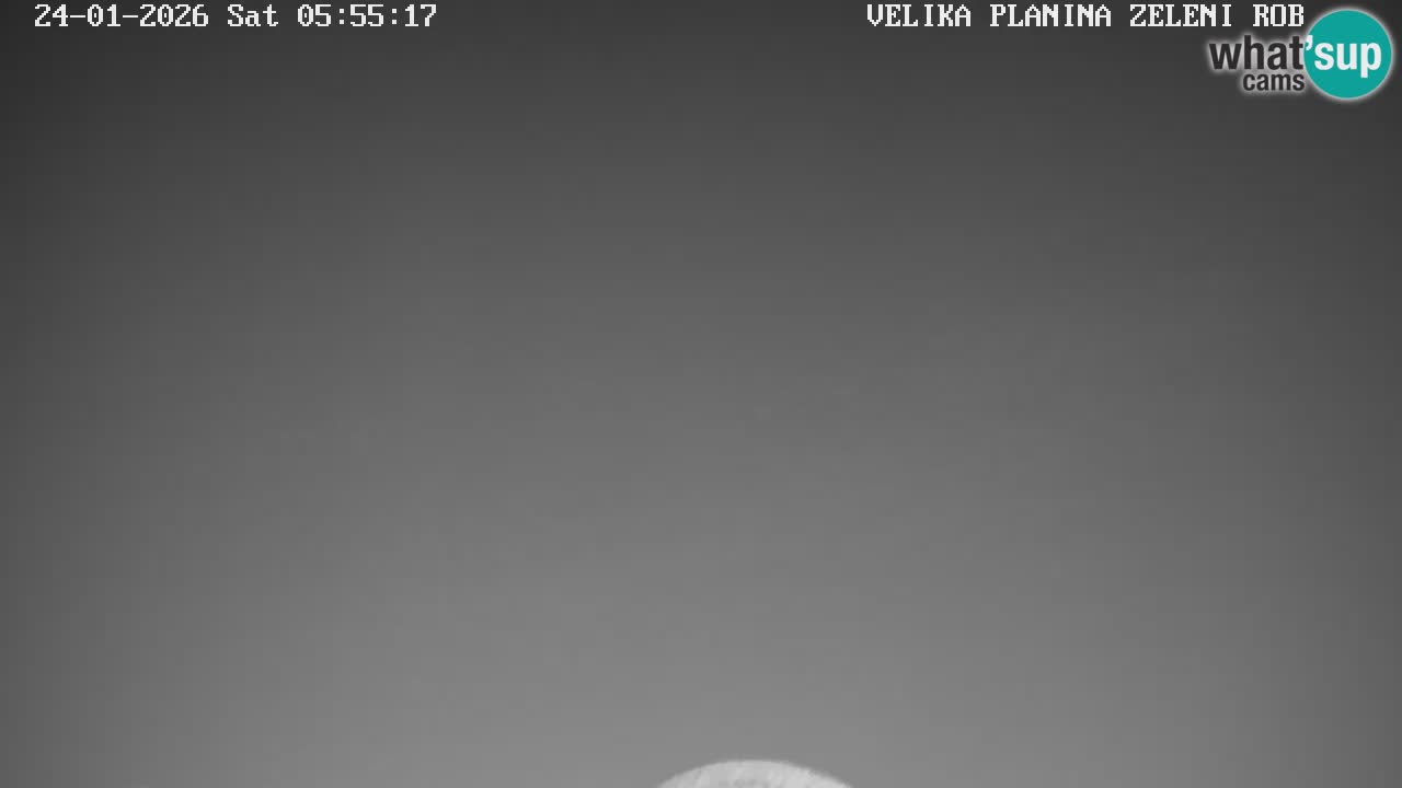 Zeleni Rob – kamera v živo | Velika Planina