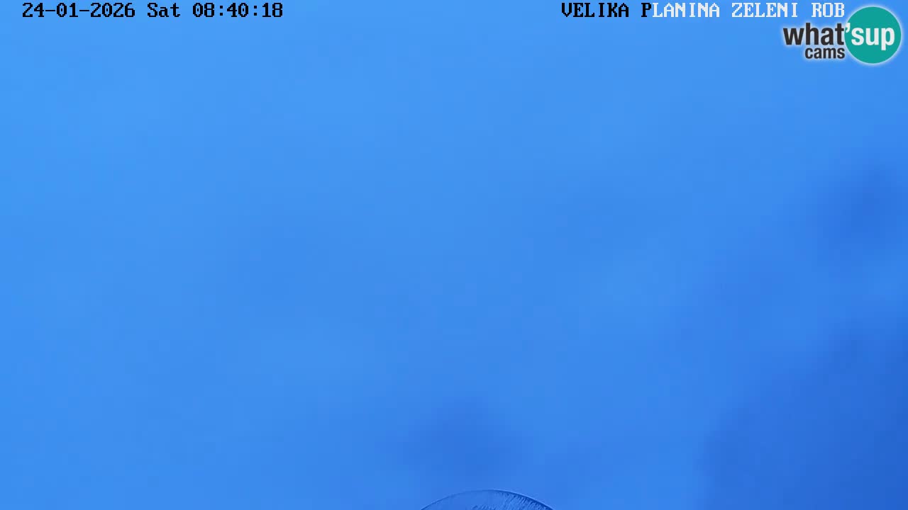 Zeleni Rob | Webcam en vivo Velika Planina