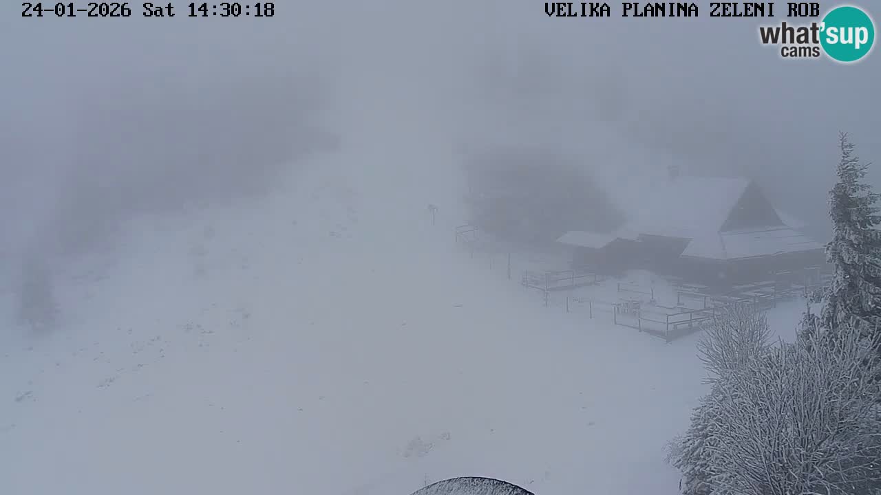 Zeleni Rob – Webcam live | Velika Planina