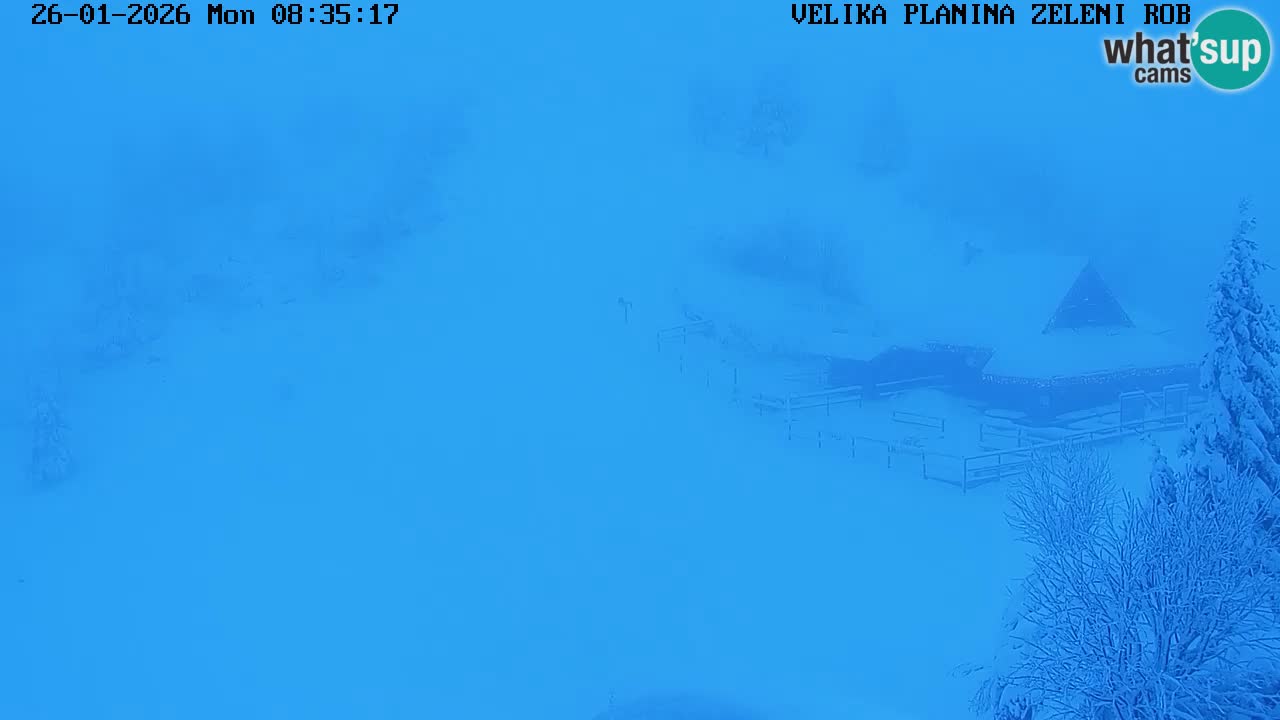 Zeleni Rob | Webcam live Velika Planina