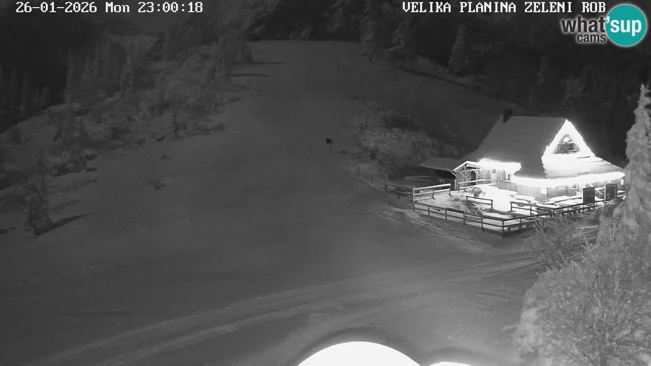 Zeleni Rob | Webcam live Velika Planina