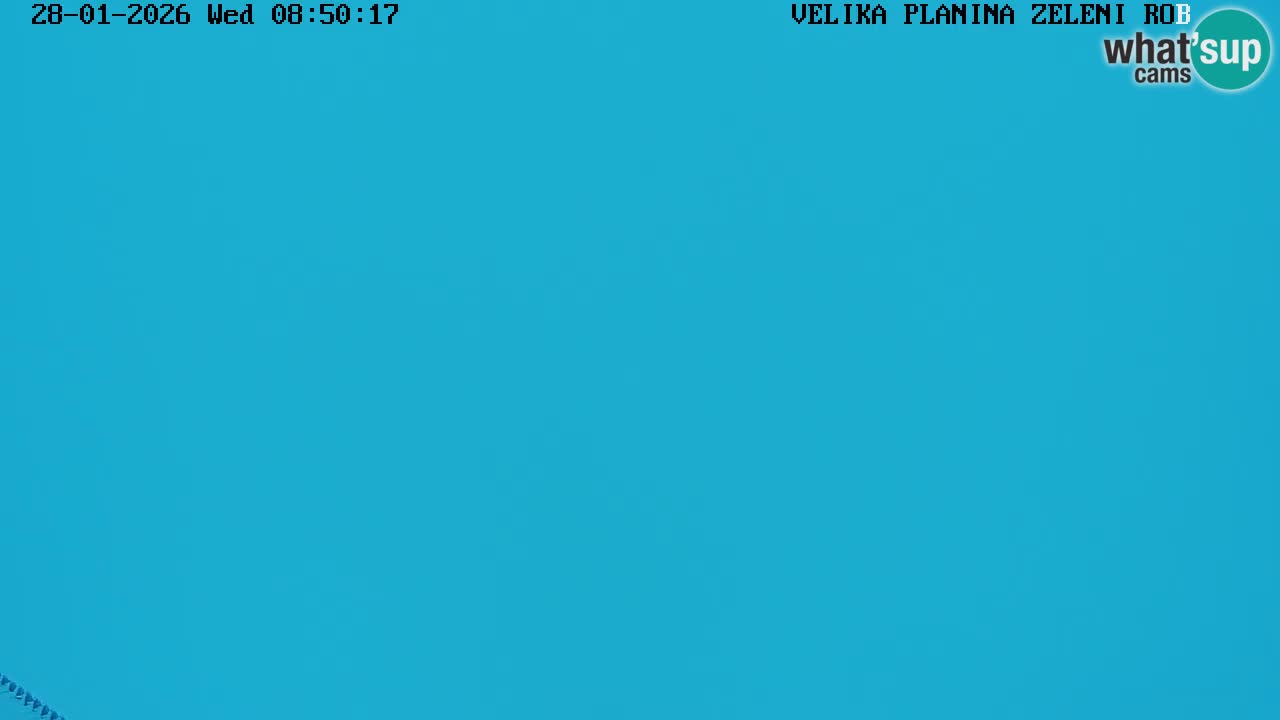 Zeleni Rob – Webcam live | Velika Planina