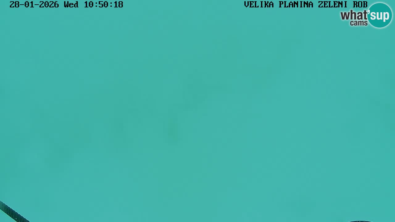 Zeleni Rob | Webcam live Velika Planina