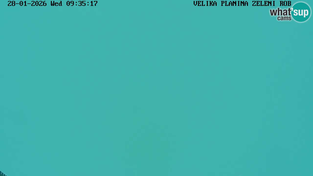 Zeleni Rob | Webcam live Velika Planina