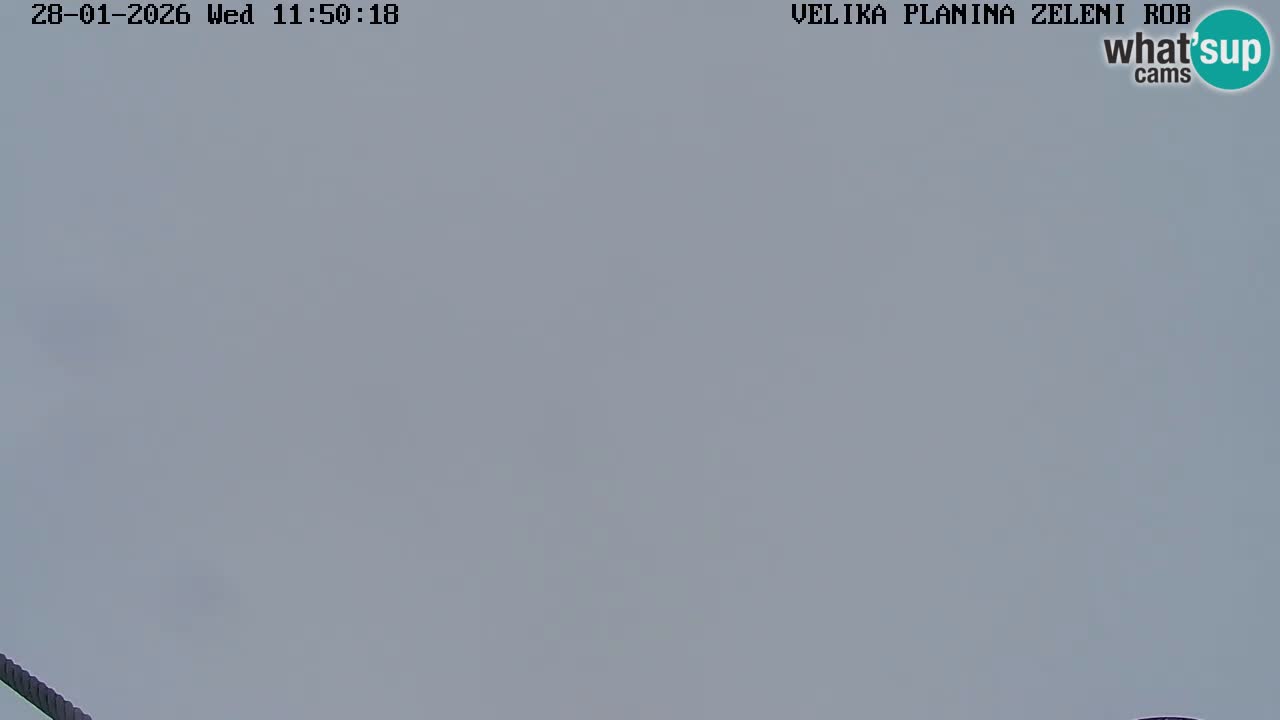 Zeleni Rob – Webcam live | Velika Planina