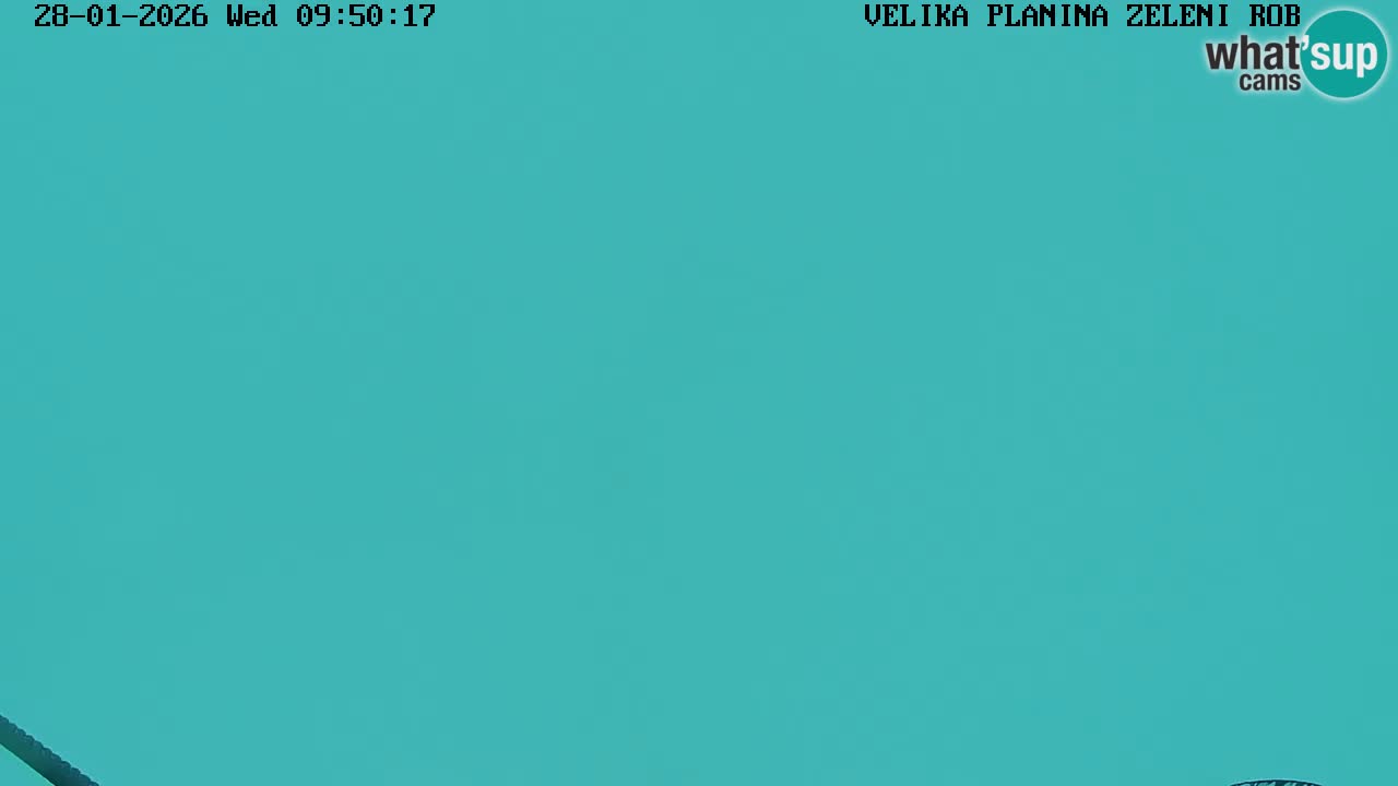 Zeleni Rob – Webcam live | Velika Planina
