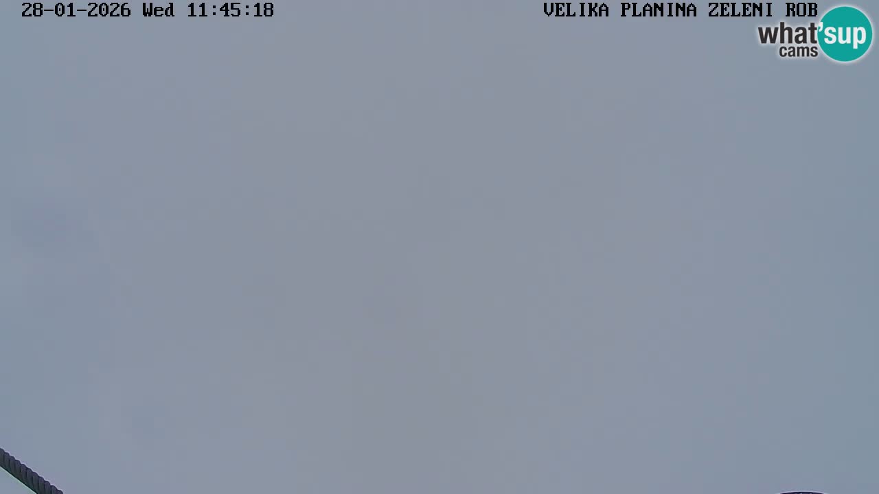 Zeleni Rob – Webcam live | Velika Planina