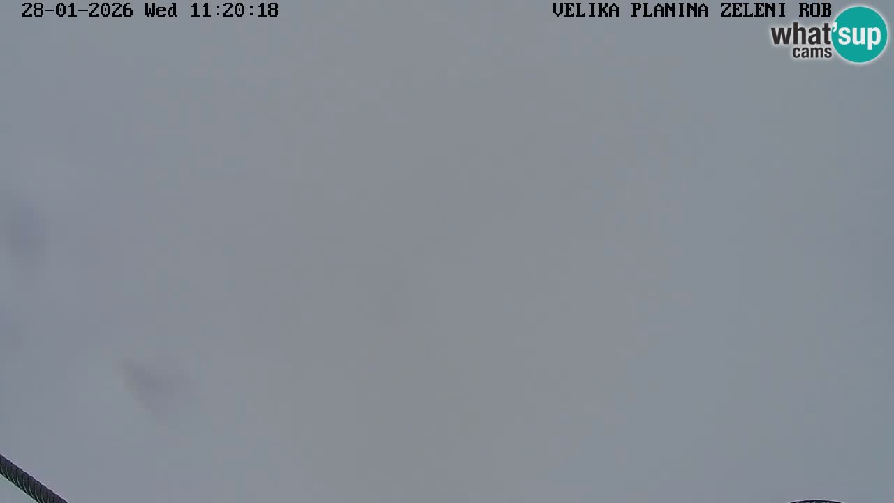 Zeleni Rob – Webcam live | Velika Planina