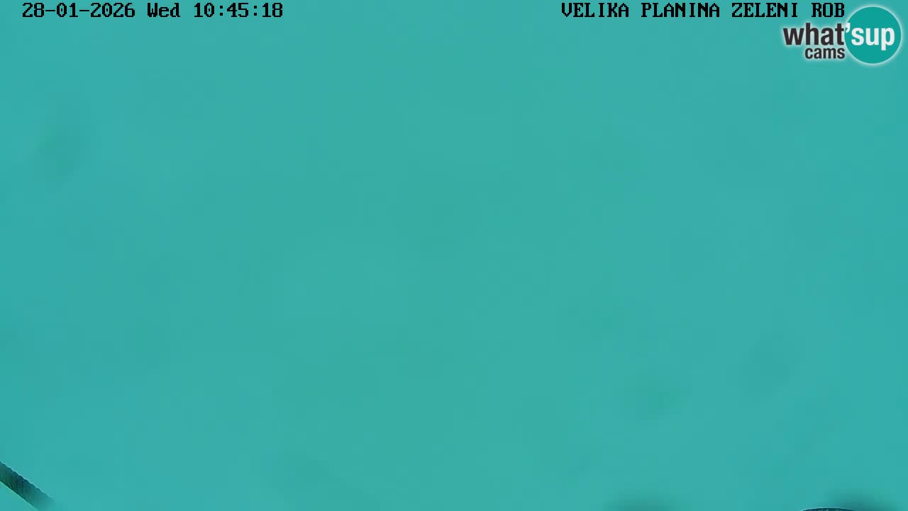 Zeleni Rob – Webcam live | Velika Planina