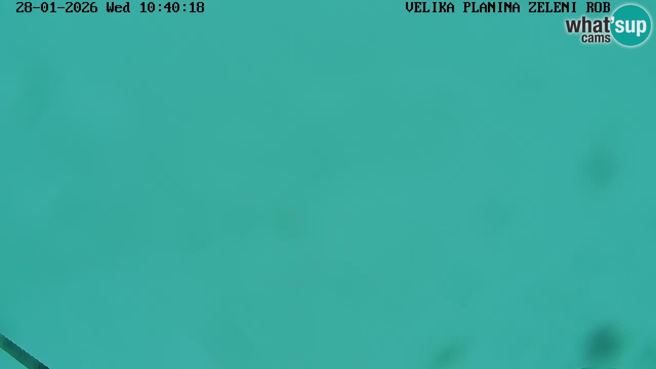 Zeleni Rob – Webcam live | Velika Planina