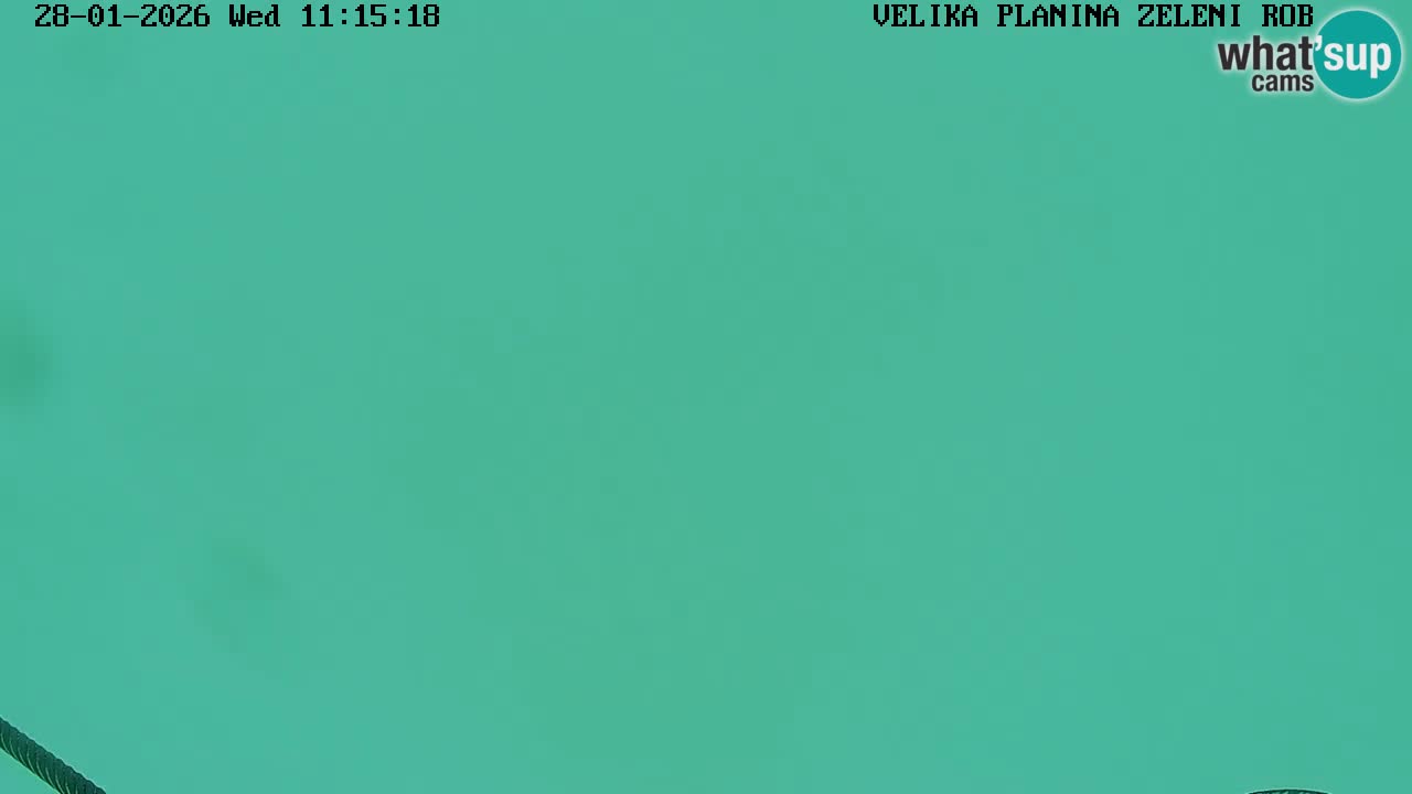 Zeleni Rob | Webcam live Velika Planina