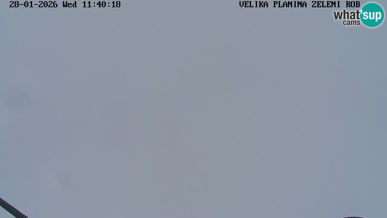 Zeleni Rob | Webcam live Velika Planina
