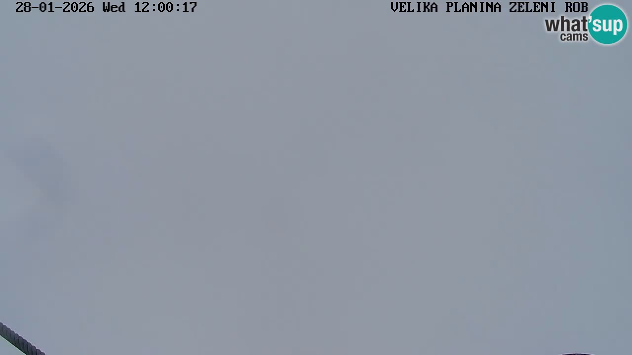 Zeleni Rob | Webcam live Velika Planina