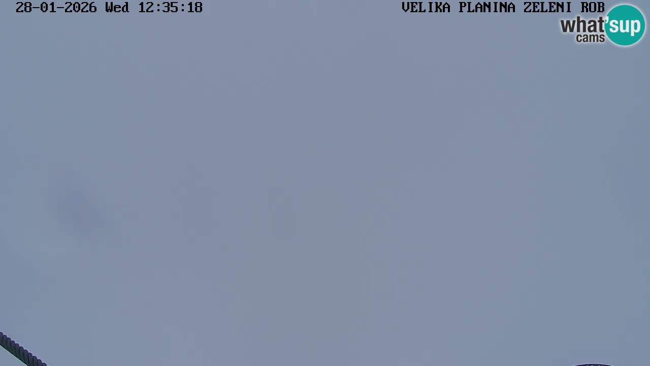 Zeleni Rob – Webcam live | Velika Planina