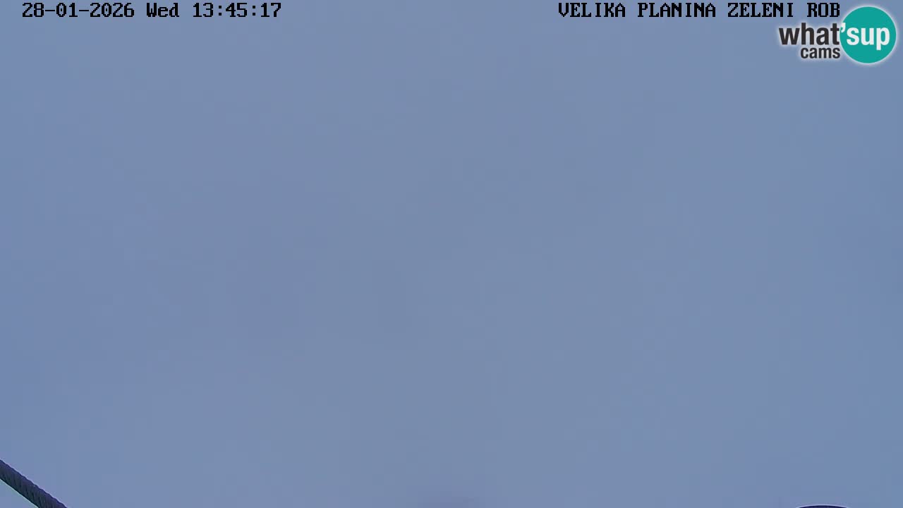 Zeleni Rob | Webcam live Velika Planina