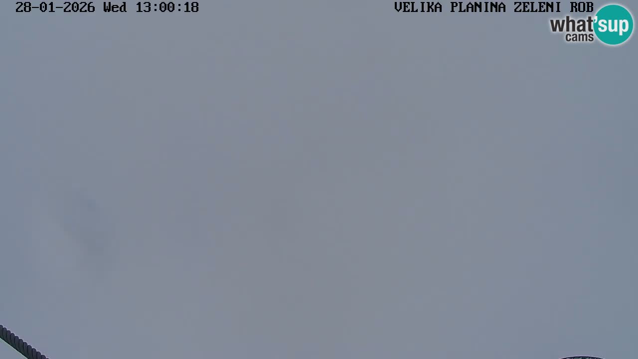 Zeleni Rob – Webcam live | Velika Planina