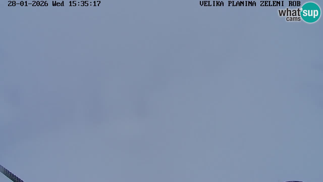 Zeleni Rob – Webcam live | Velika Planina