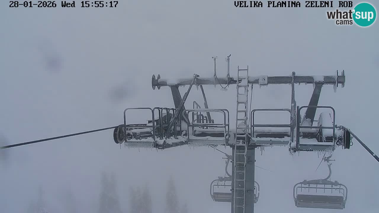 Zeleni Rob – Webcam live | Velika Planina