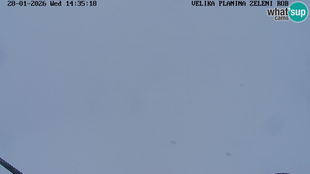 Zeleni Rob – Webcam live | Velika Planina