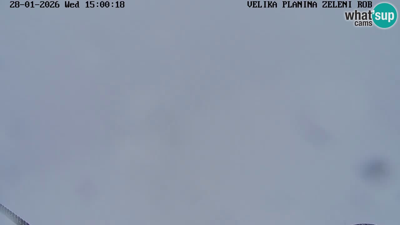 Zeleni Rob – Webcam live | Velika Planina