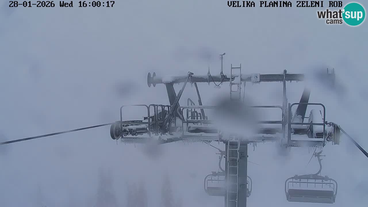 Zeleni Rob – Webcam live | Velika Planina