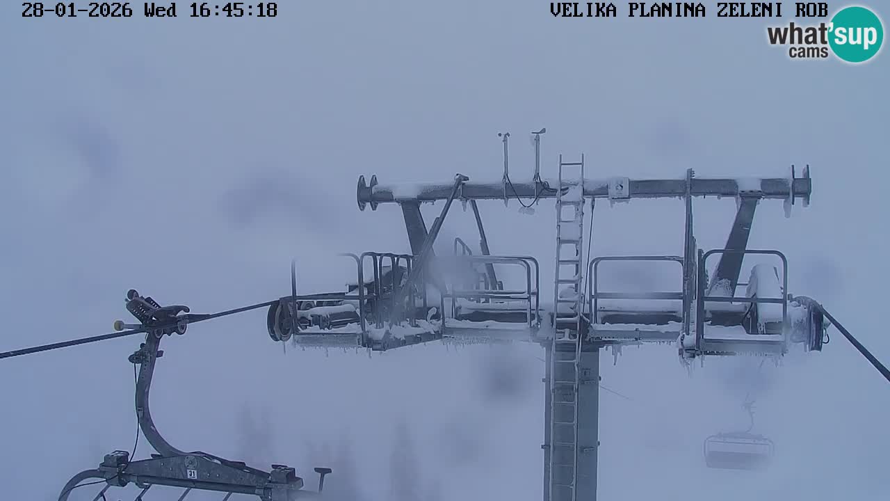 Zeleni Rob – Webcam live | Velika Planina