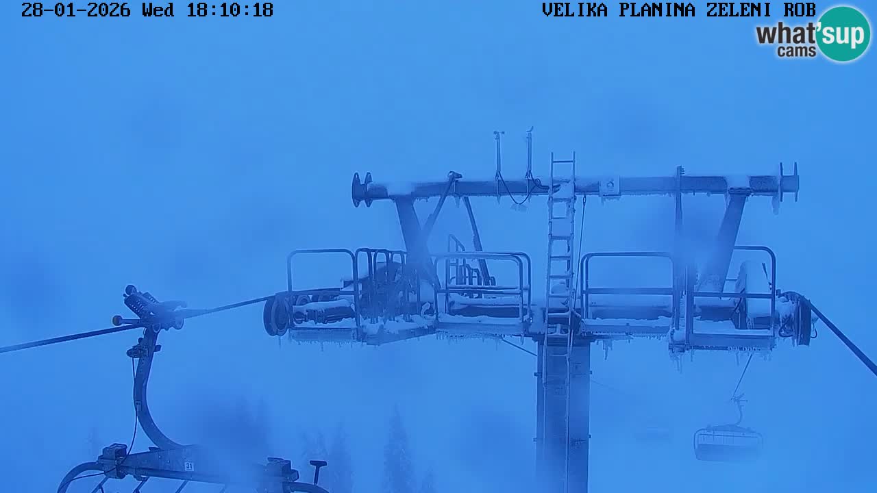 Zeleni Rob – Webcam live | Velika Planina