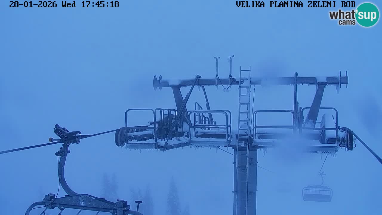 Zeleni Rob | Webcam live Velika Planina