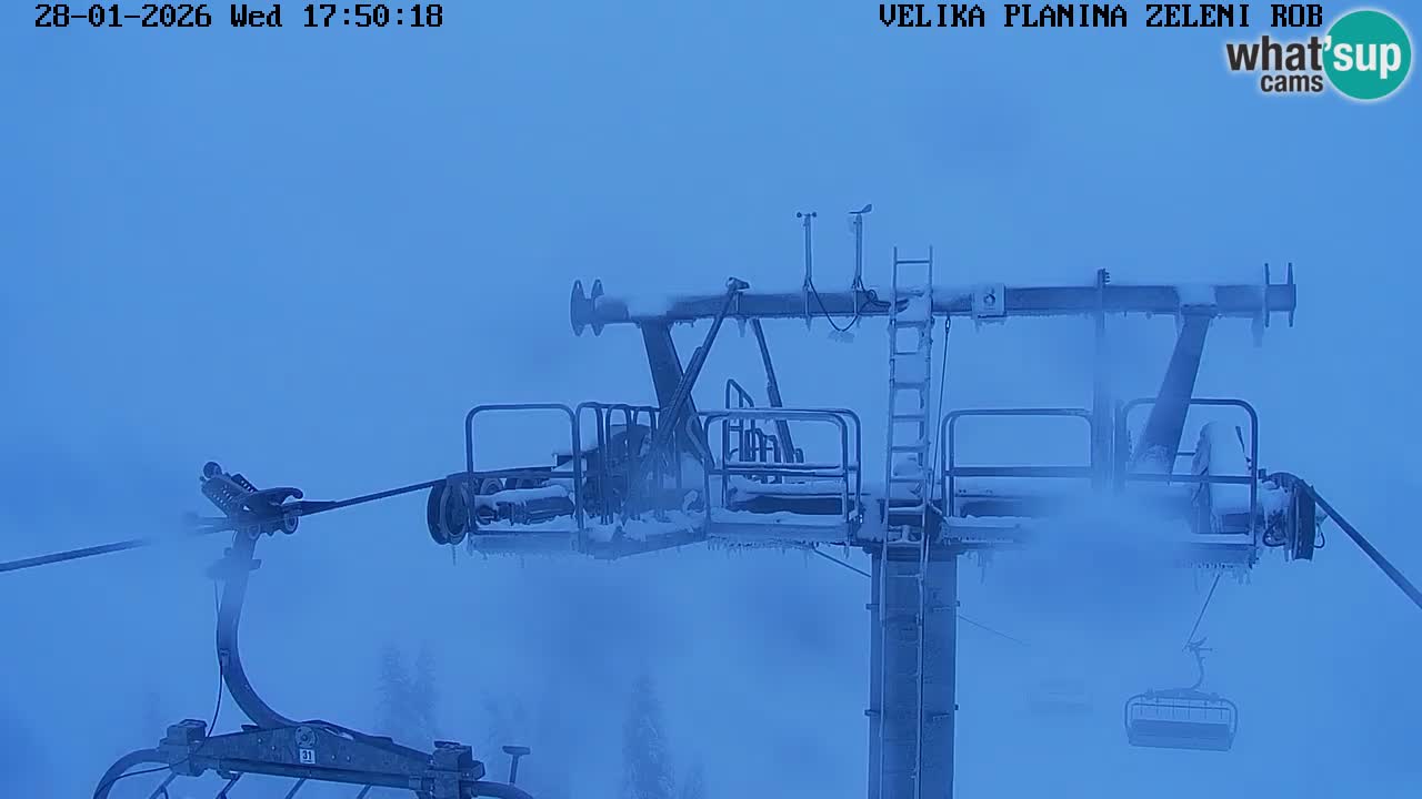 Zeleni Rob – Webcam live | Velika Planina