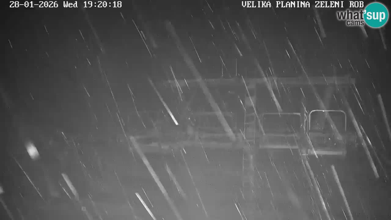 Zeleni Rob | Web kamera Velika Planina