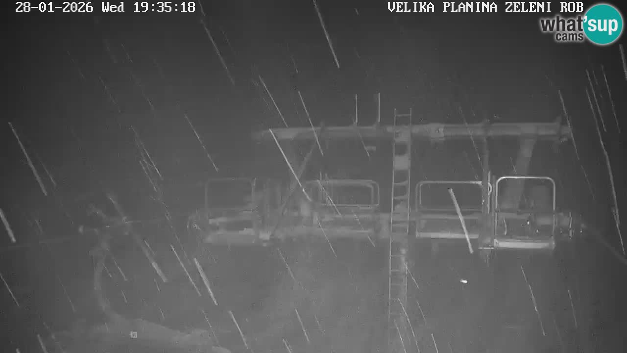 Zeleni Rob | Web kamera Velika Planina
