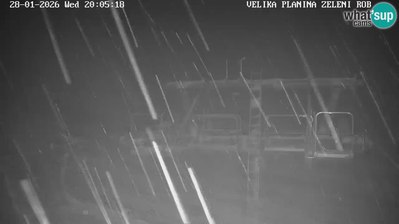 Zeleni Rob – Webcam live | Velika Planina