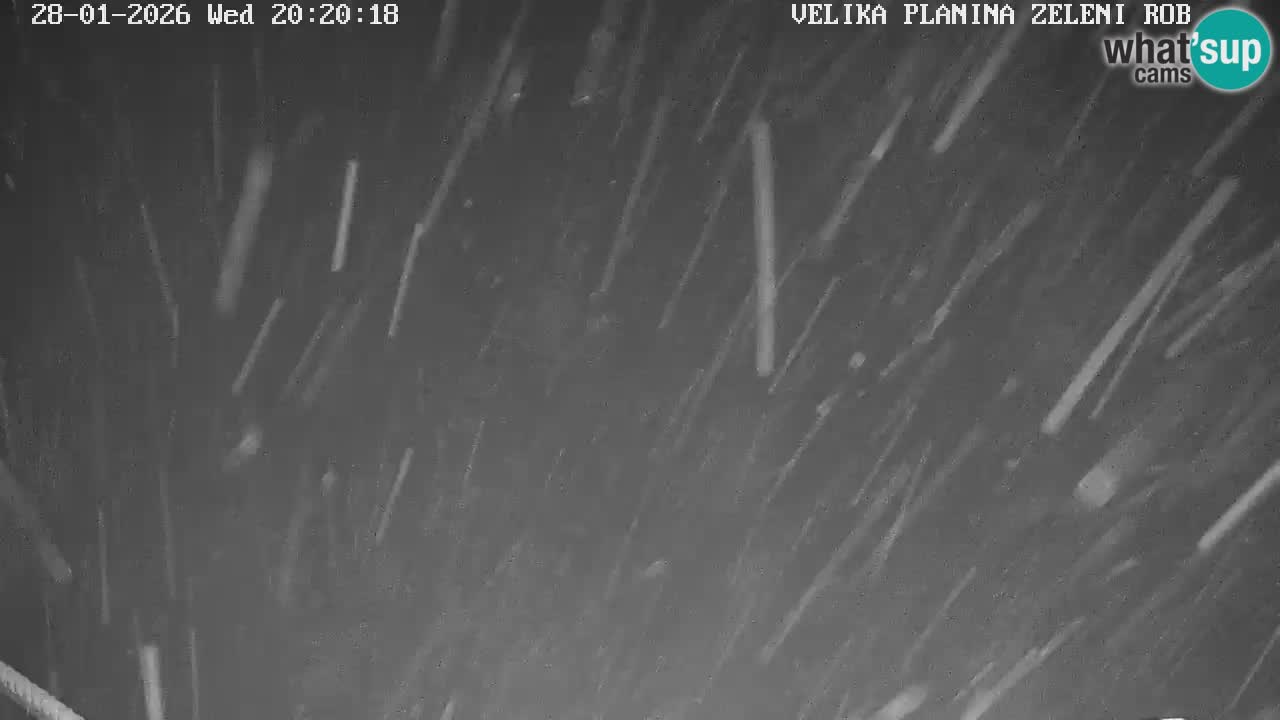 Zeleni Rob | Web kamera Velika Planina