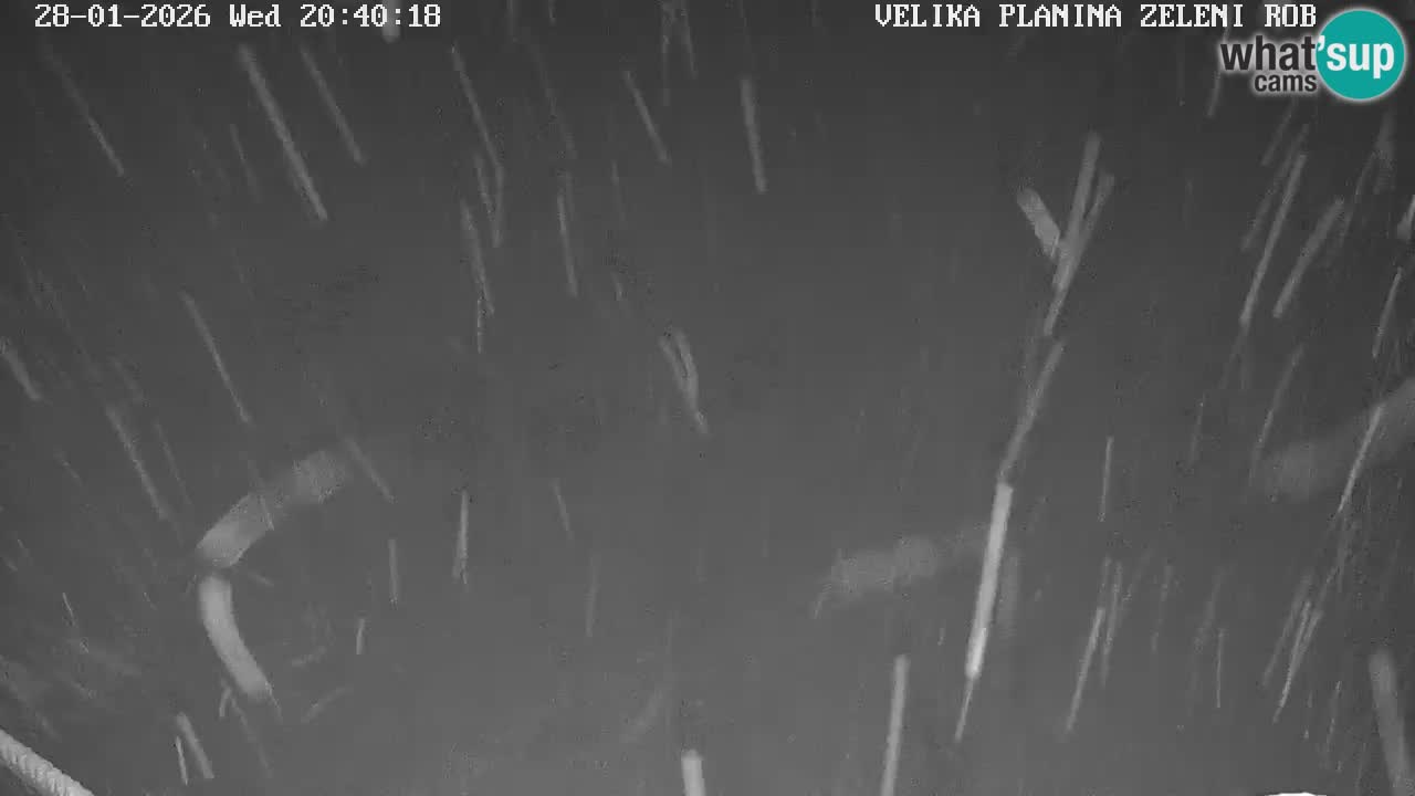 Zeleni Rob – Webcam live | Velika Planina