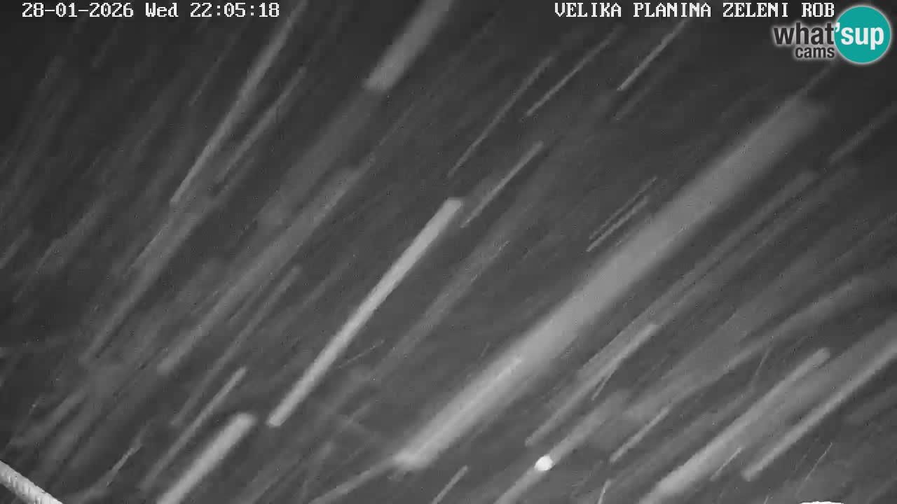 Zeleni Rob | Webcam en vivo Velika Planina