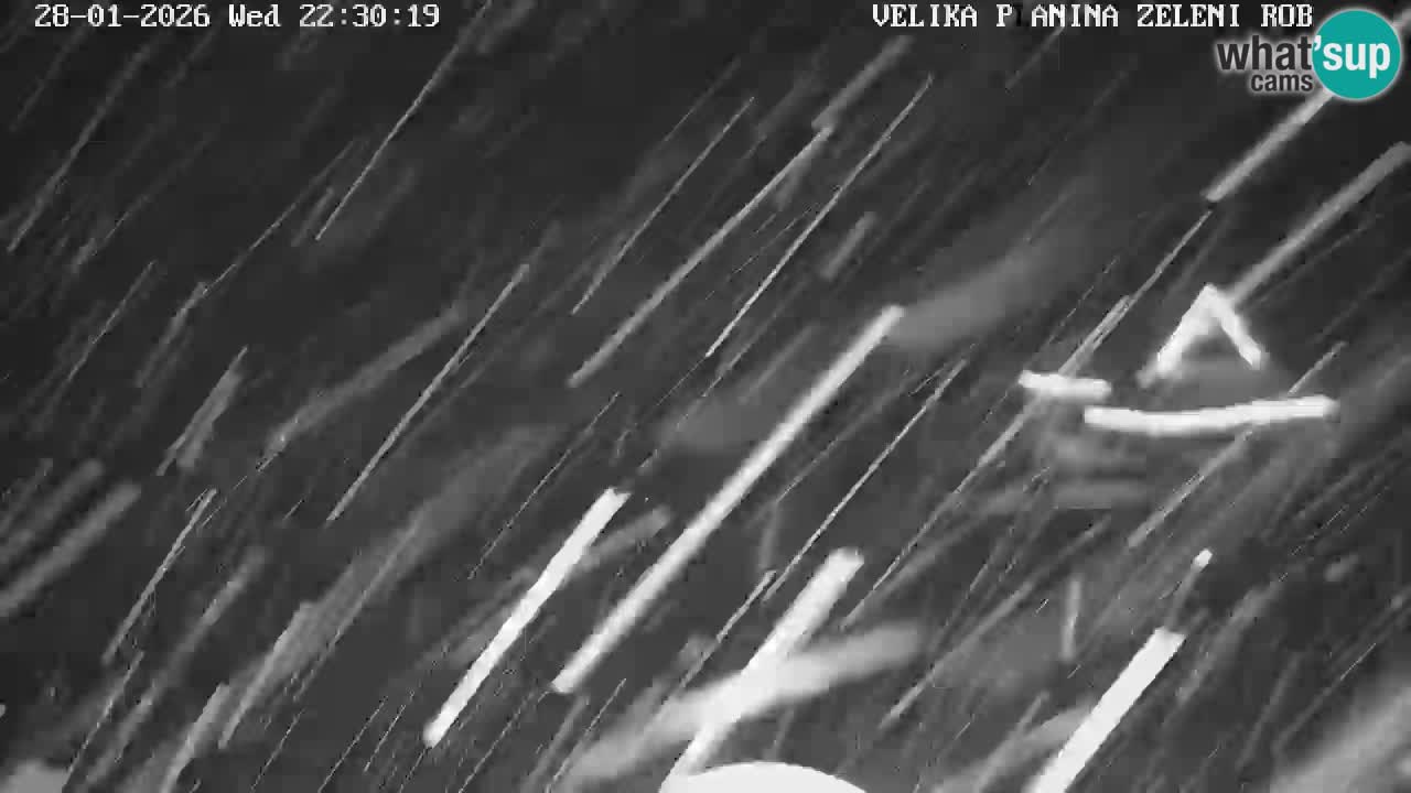 Zeleni Rob | Webcam en vivo Velika Planina