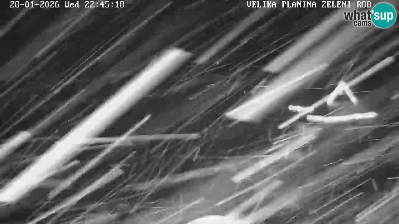 Zeleni Rob | Web kamera Velika Planina