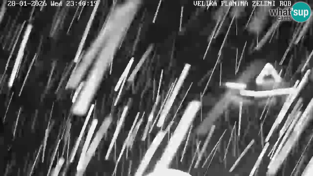 Zeleni Rob | Webcam en vivo Velika Planina
