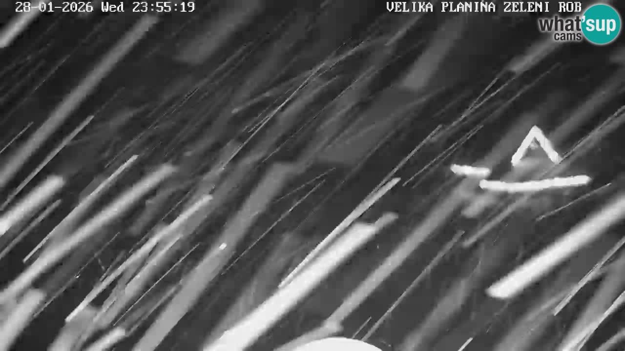 Zeleni Rob | Webcam en vivo Velika Planina